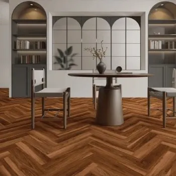 Richmond LVT Herringbone V1-Rich Oak Mix